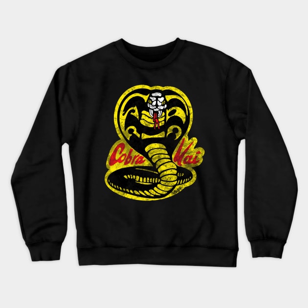 Cobra Kai Vintage Crewneck Sweatshirt by Scar